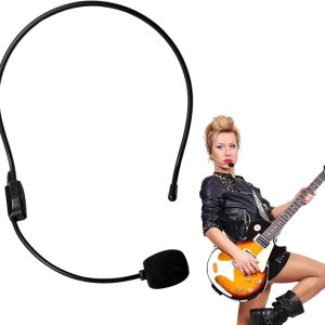 JOYIN Fake Microphone Headset - Rockstar Halloween Costume Prop