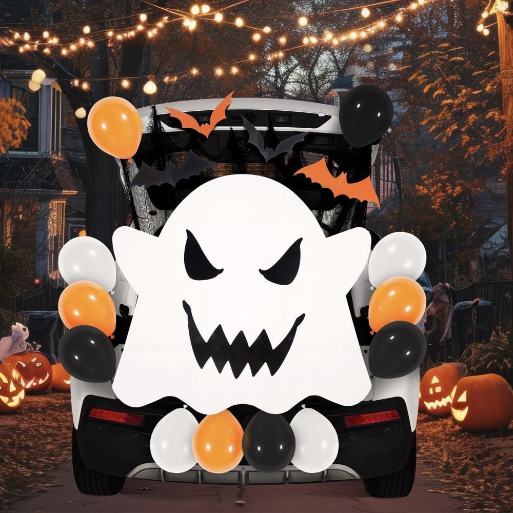 Halloween Trunk Or Treat Car Decorations Kit, Haunted House