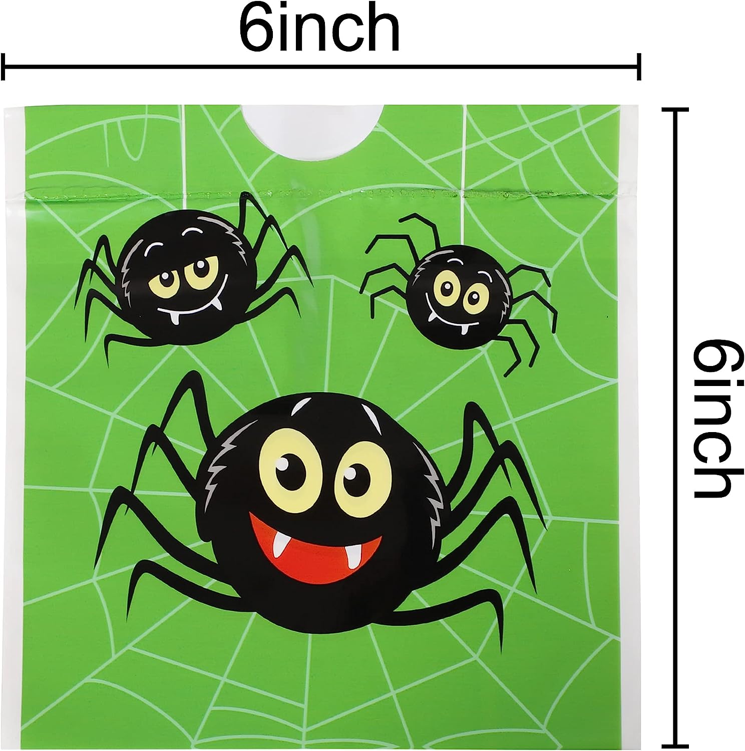 Halloween Trick or Treat Drawstring Bags, 96 Pcs - Image 7