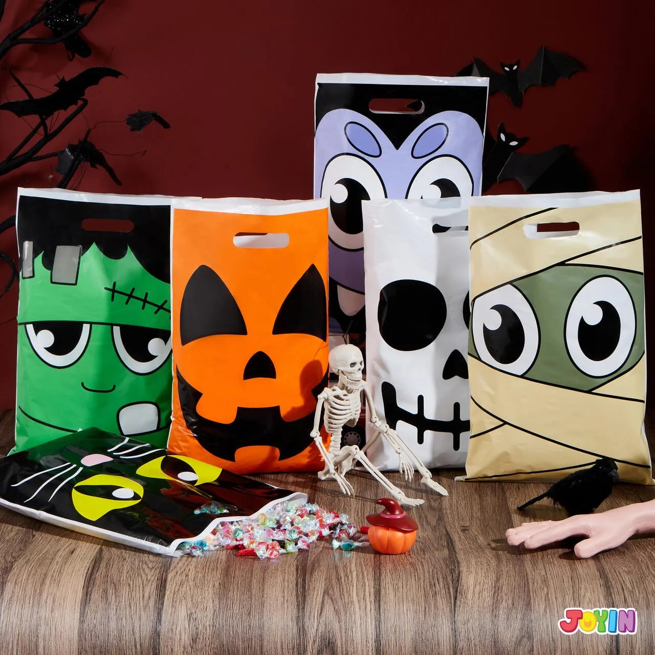72 Pcs Halloween Goodie Bags for Trick-or-Treating - Image 4