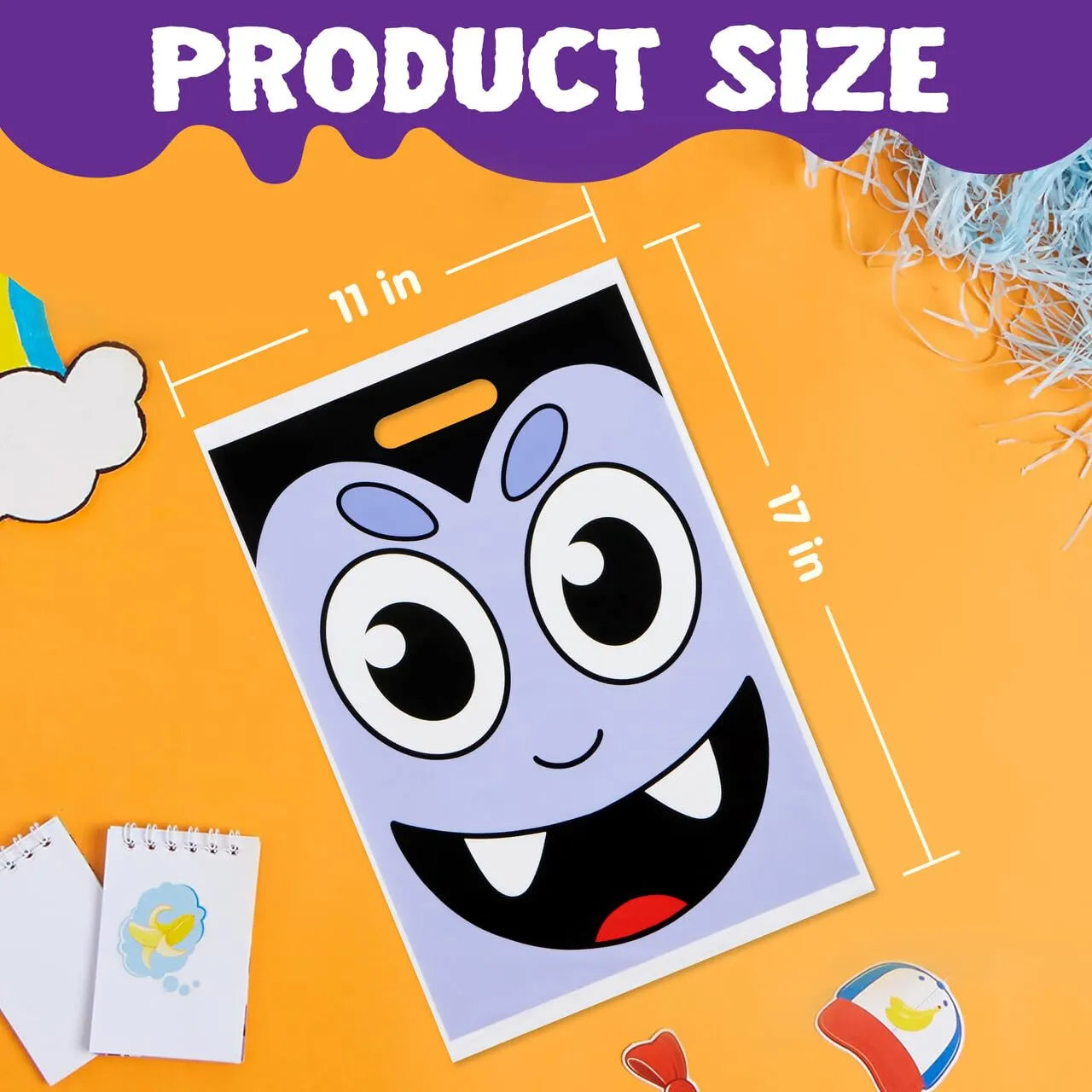 72 Pcs Halloween Goodie Bags for Trick-or-Treating - Image 7