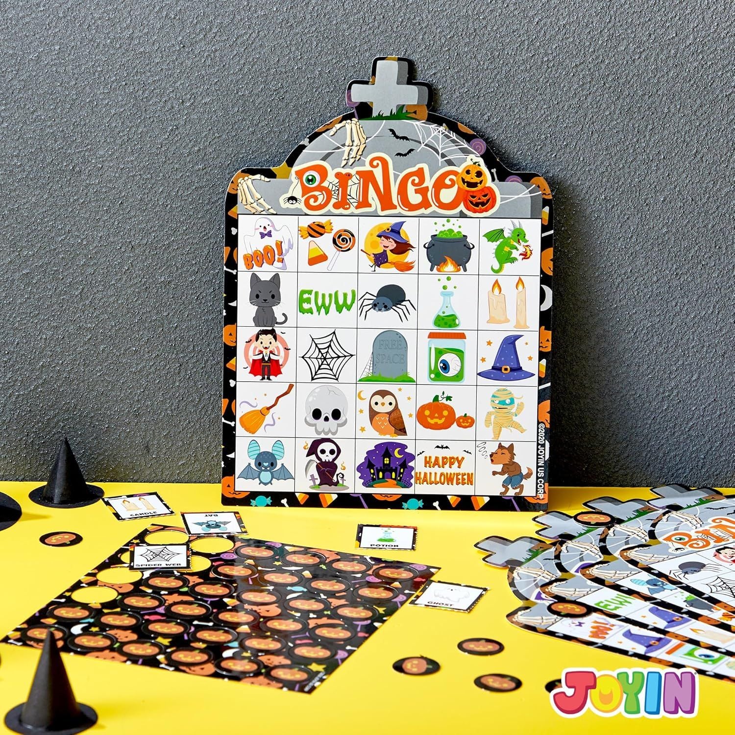 28pcs Halloween Bingo Card Game - Image 7