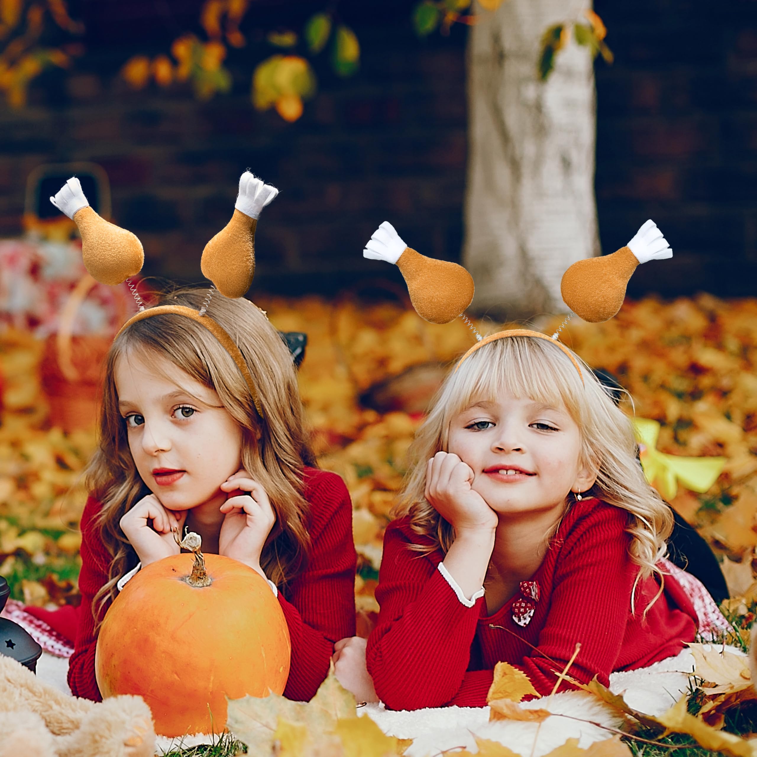 3 Pcs Thanksgiving Turkey Leg Headbopper Accessories - Image 7