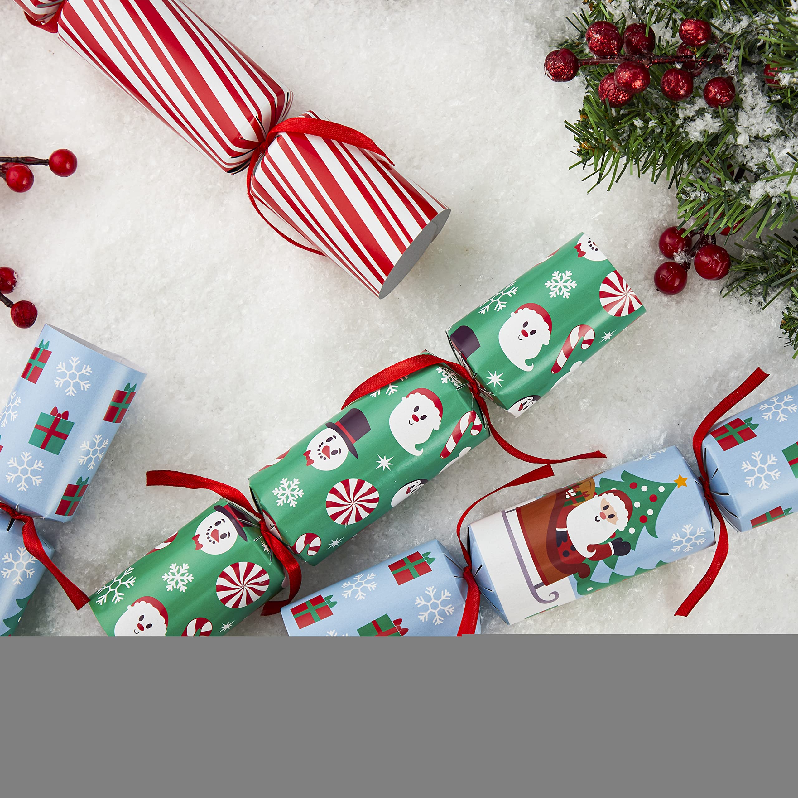 Christmas Party Table Favors (Cute Christmas), 8 Pack - Image 7