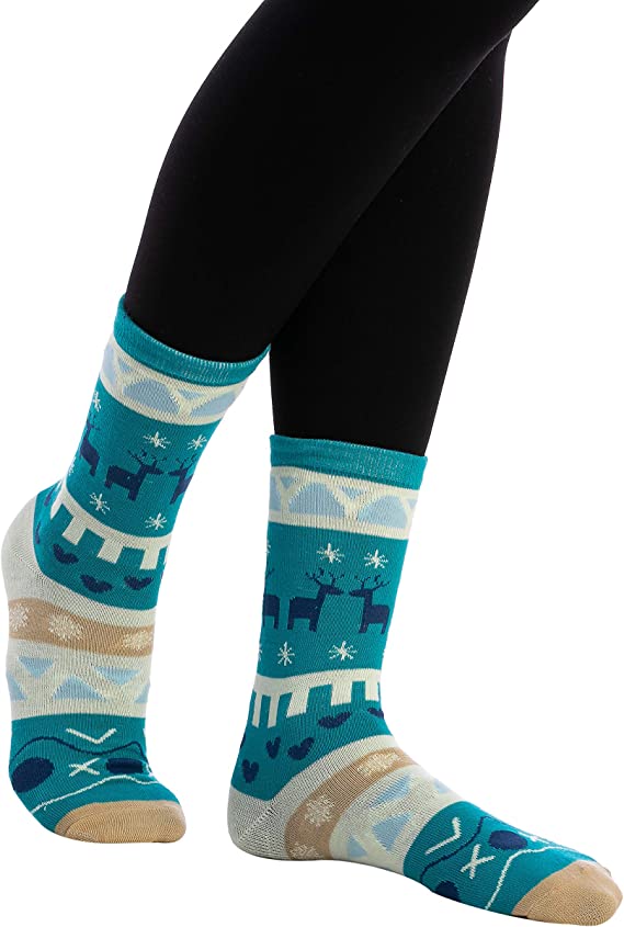 Christmas Holiday Crew Socks, 12 Pairs - Image 3