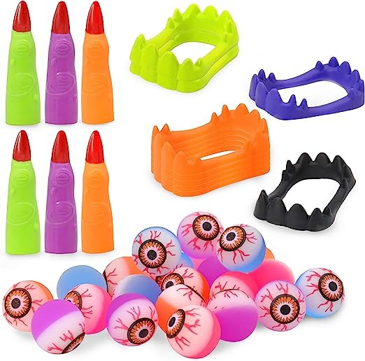 72 Piece Halloween Party Supplies