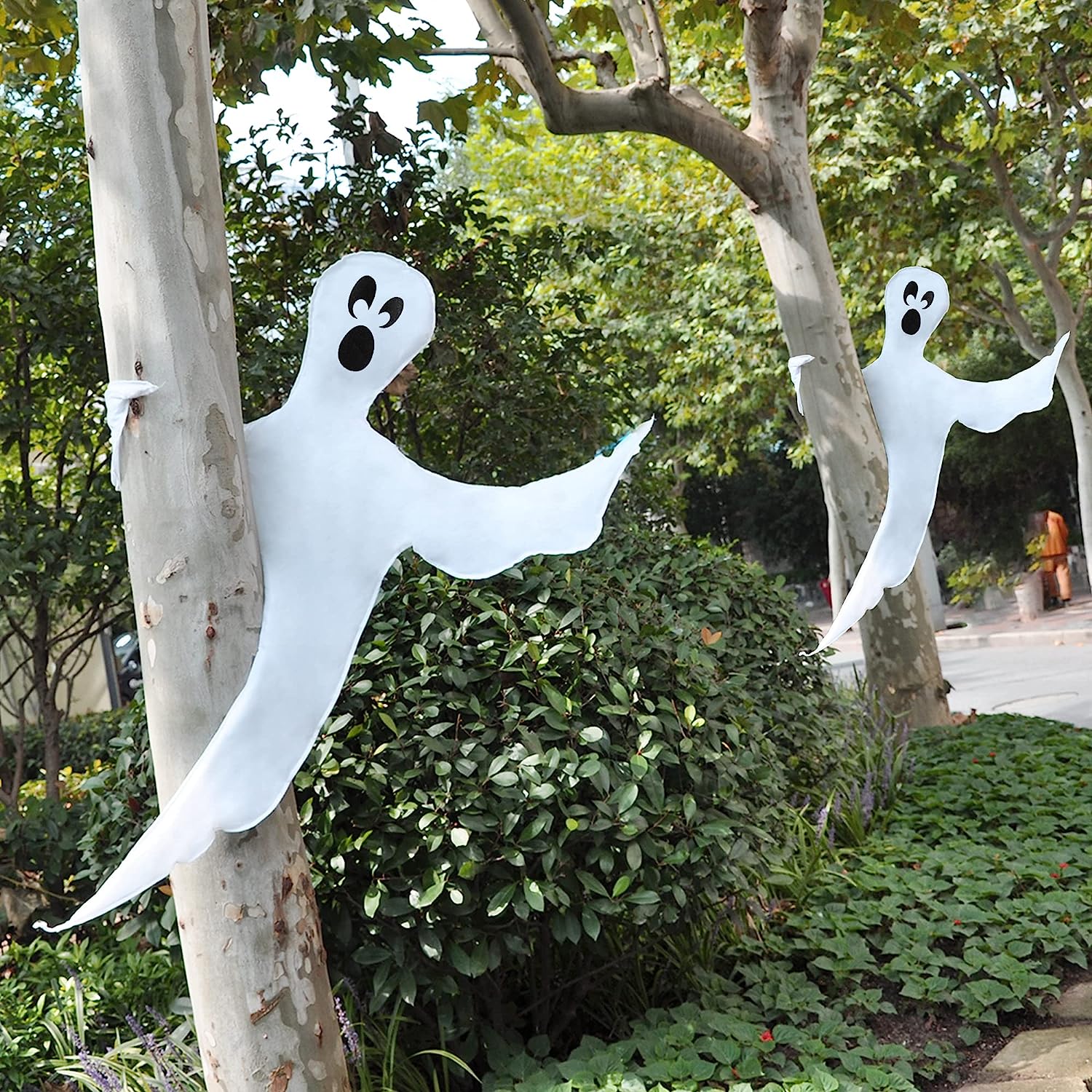 2Pcs Tree Wrap Decoration Ghost 53in - Image 9