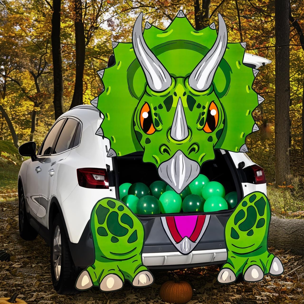 Halloween Dinosaur Trunk Or Treat Car Decorations Kit - Image 4