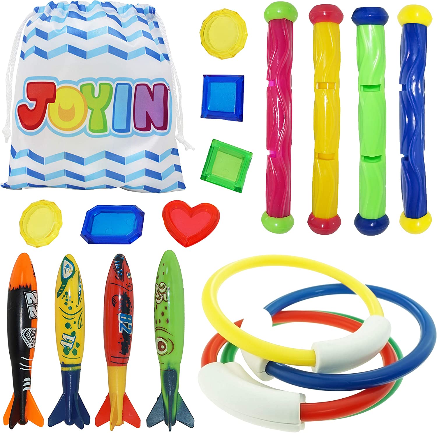 Sloosh - Summer Diving Toys, 18-piece Set - Image 2