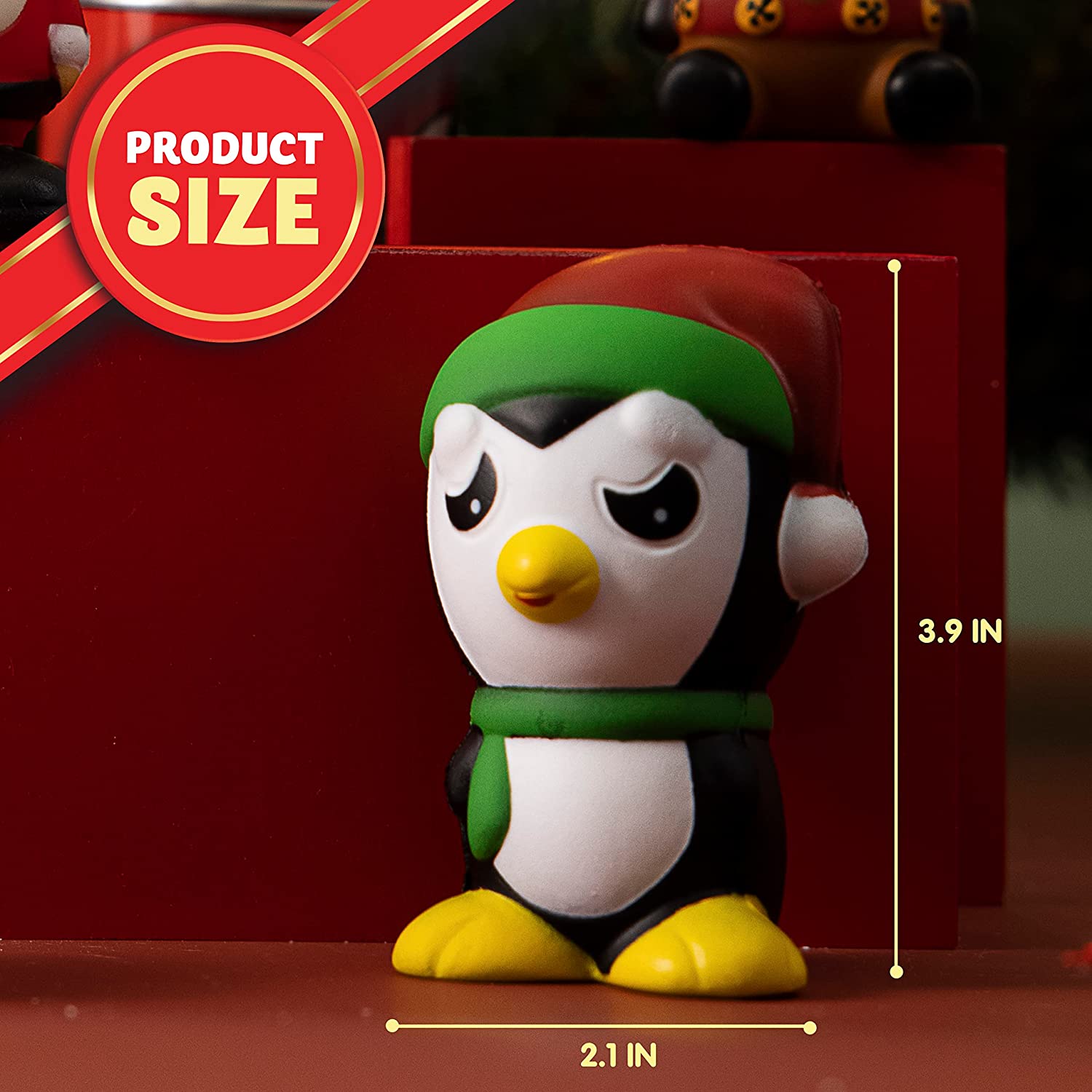 6 Piece Christmas Squishy Toy - Image 12