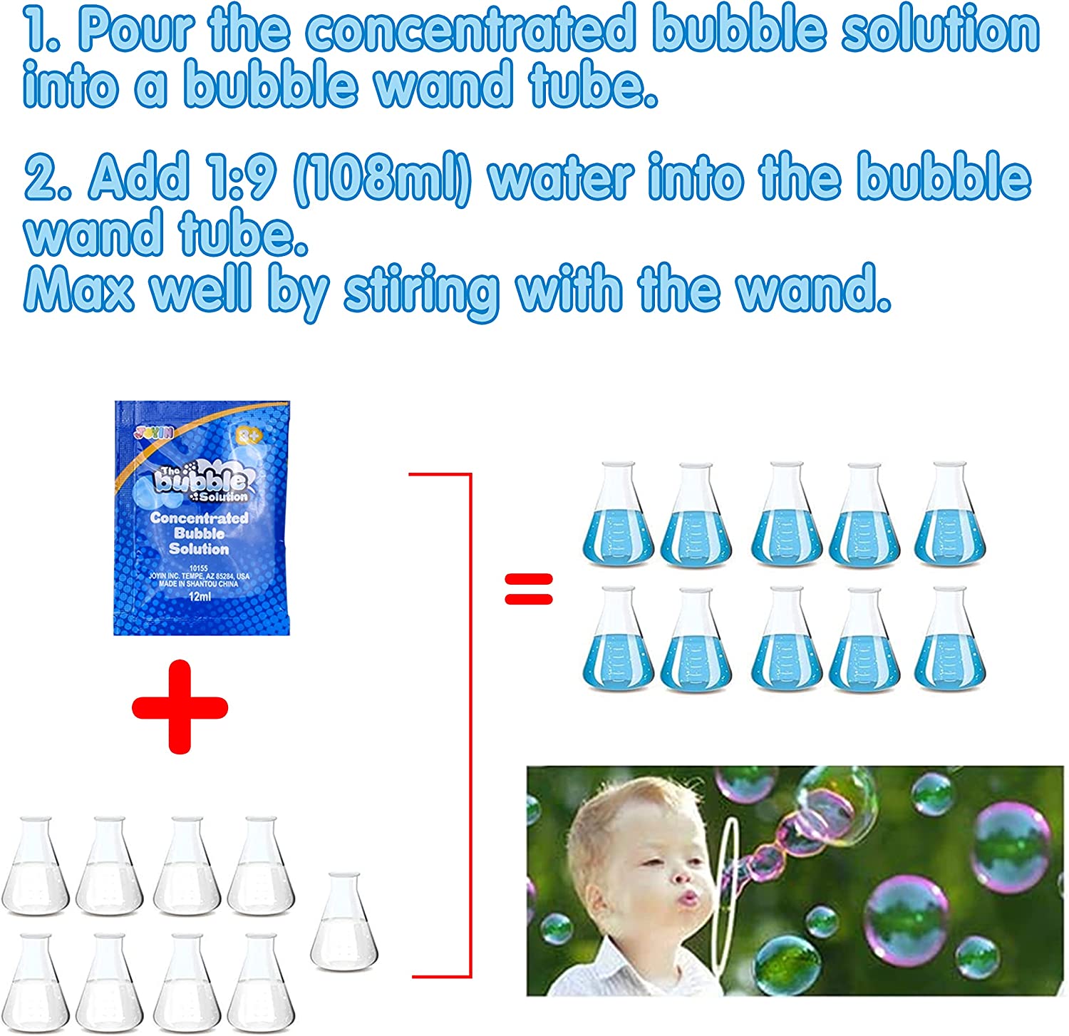 JOYIN - Bubble Wands, 12 Pack - Image 10