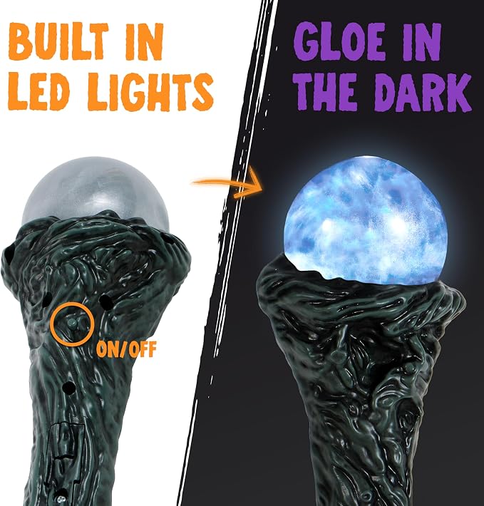 JOYIN LED Wizard Staff - Light Up Your Halloween Magic - Image 5