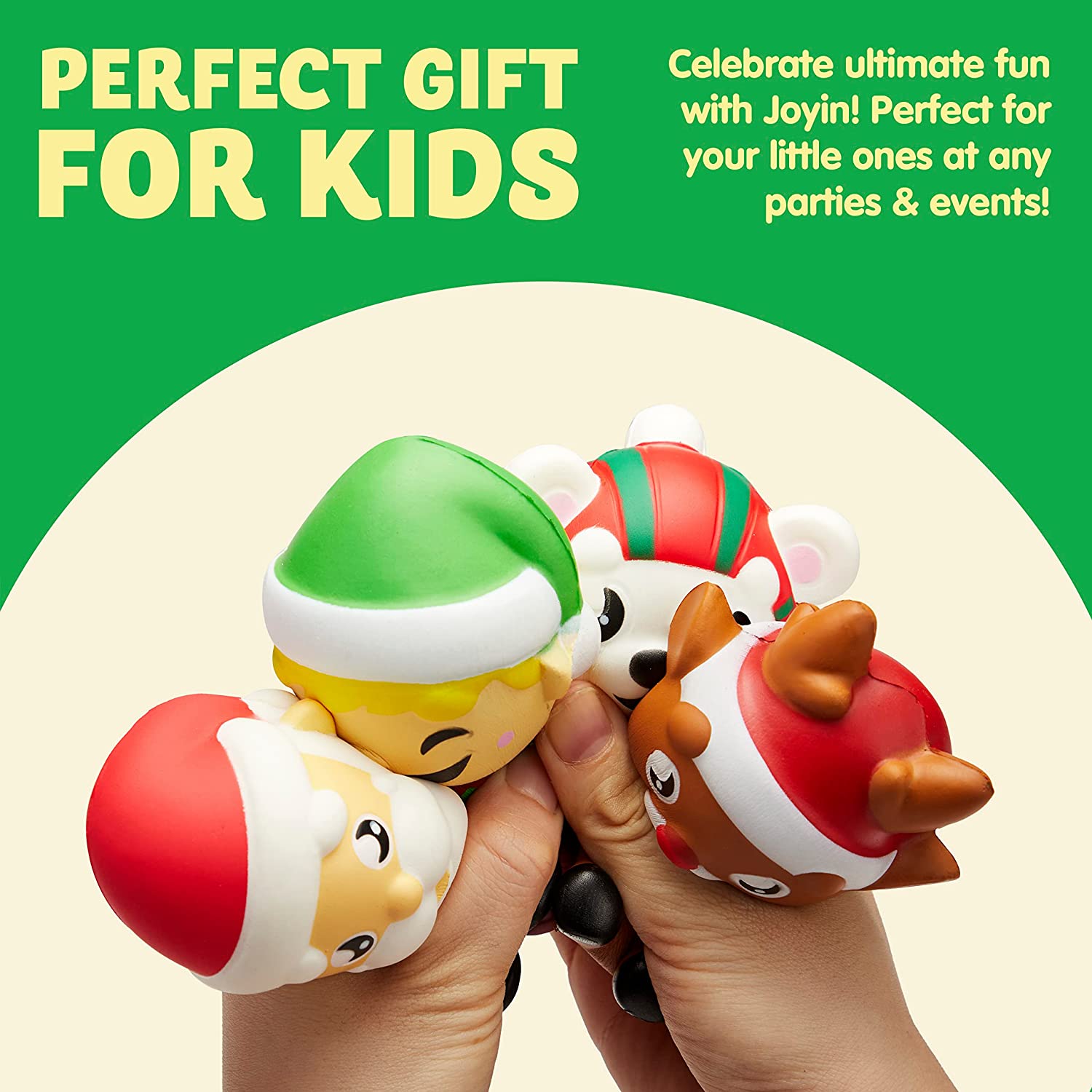 6 Piece Christmas Squishy Toy - Image 8