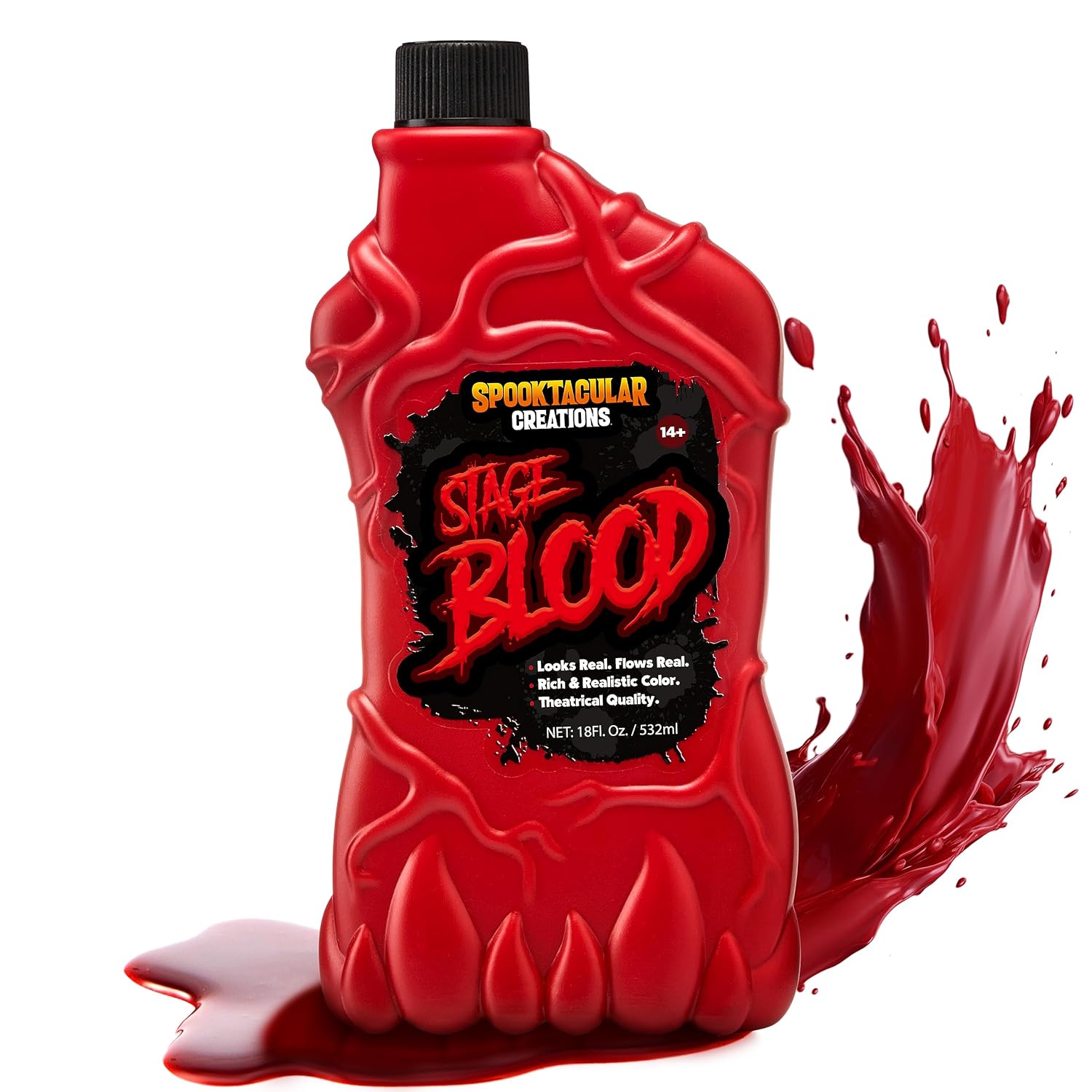 JOYIN 18 oz Stage Blood Prop - Fake Blood for Zombie & Monster Makeup - Image 7