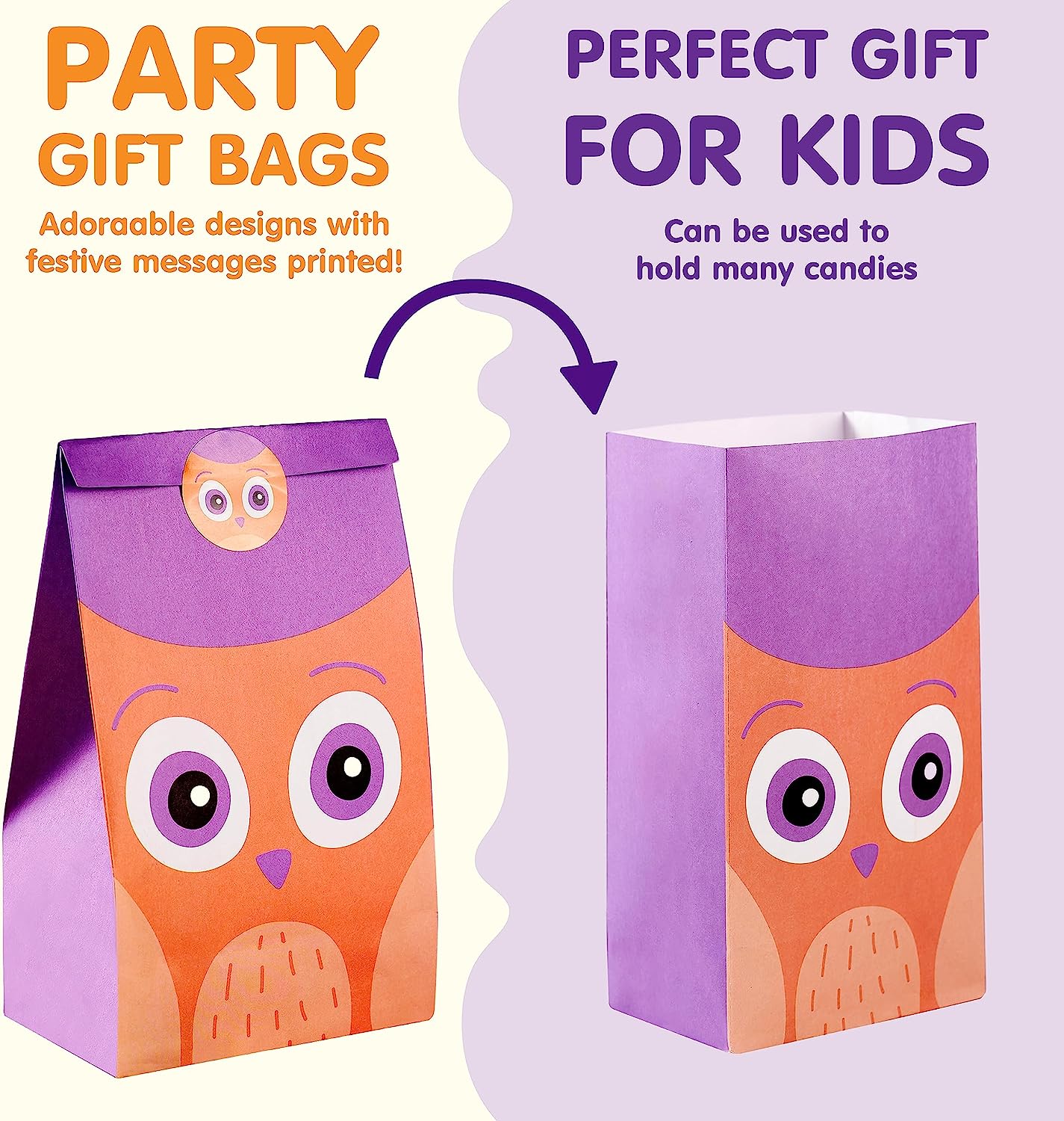 Characters Kraft Paper Treat Bags, 60 Pcs - Image 7
