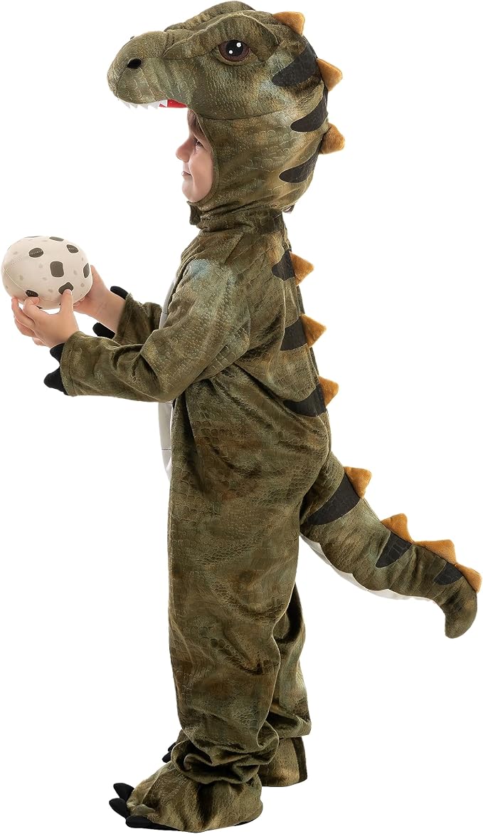 JOYIN Realistic T-Rex Dinosaur Jumpsuit - Halloween Costume with Egg - Image 5