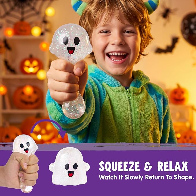 JOYIN 3 PCS Halloween Squishies - Slow Rising, Stress Melting - Image 3