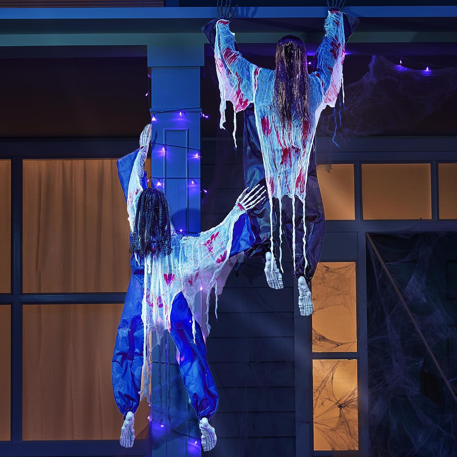 Joyin-2 Pcs 47in Halloween Climbing Zombies Wall Decoration - Image 7
