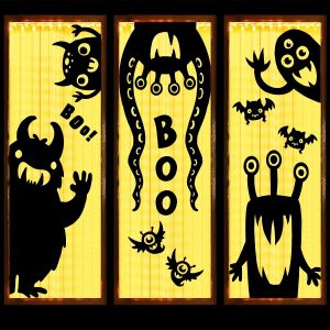 Halloween Window Clings ( Monster)