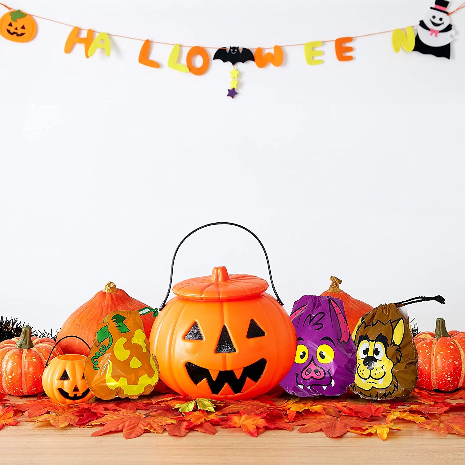 7.75in Halloween Drawstring Goody Bags, 72 Pcs - Image 3