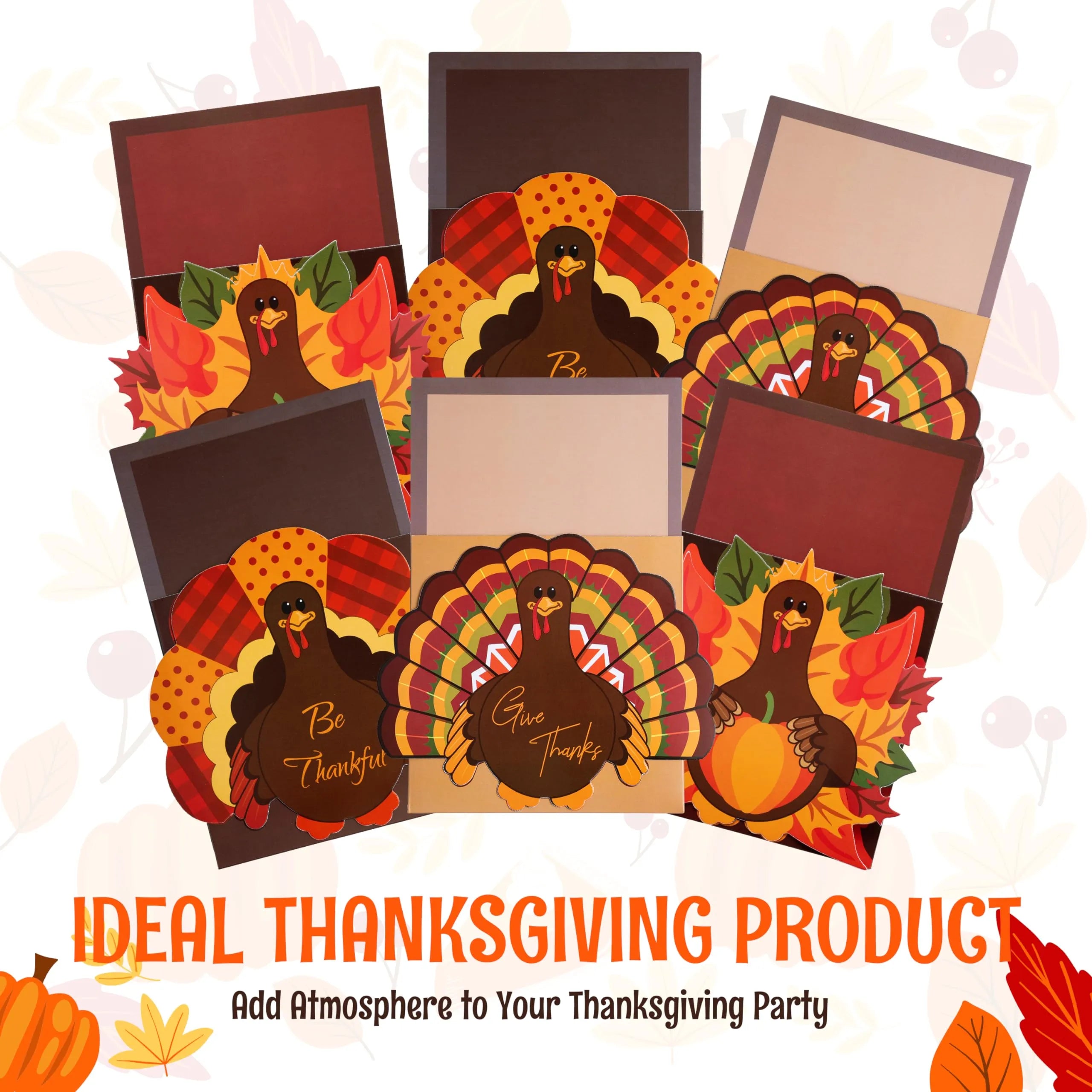 18 Count Thanksgiving Cutlery Holder Set for Thanksgiving - Image 3
