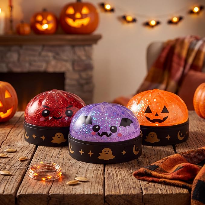 JOYIN 3 PCS Glitter Dumpling Squishies - Cute, Colorful, Calm - Image 6