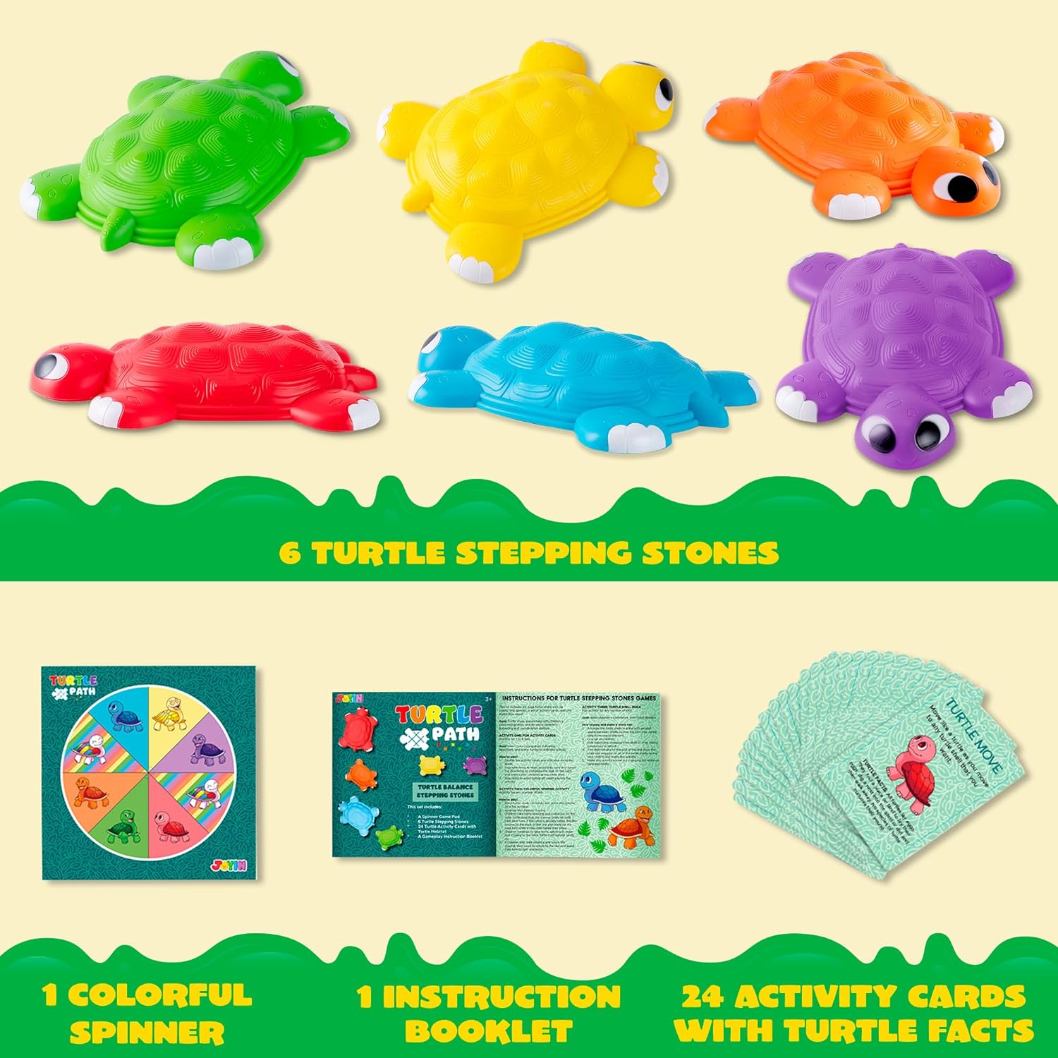 Turtle Stepping Stones, 6 Pack - Image 2