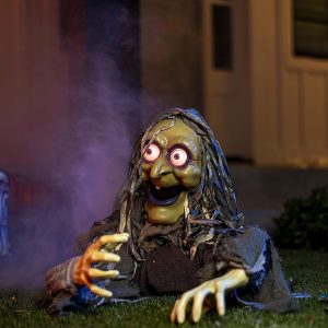 Halloween Witch Ground breaker Decoration