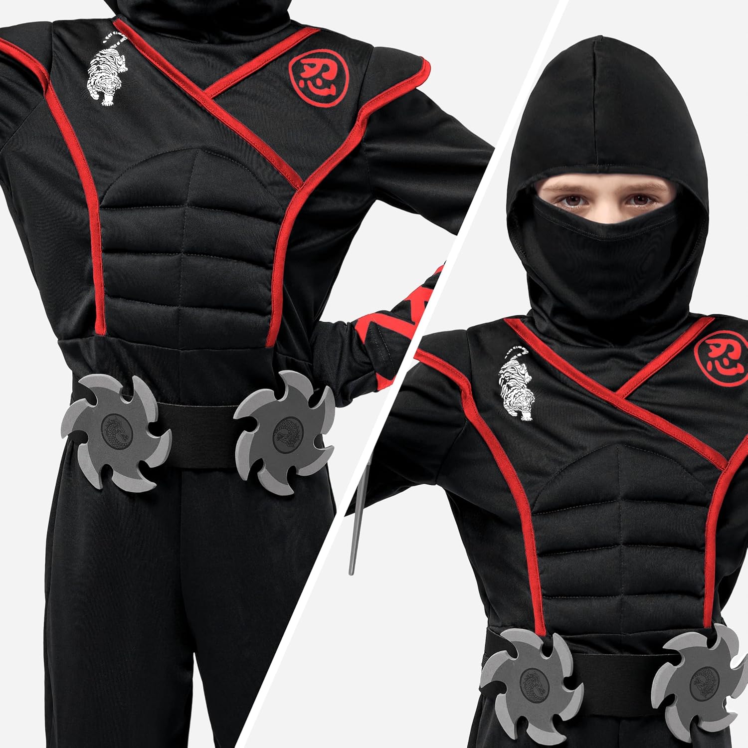 JOYIN Kids Halloween Ninja Costume Set - Image 5