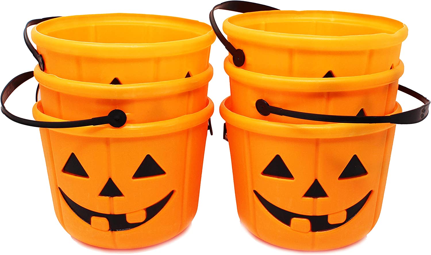 6-pack Trick Or Treat Pumpkin Buckets - Image 6