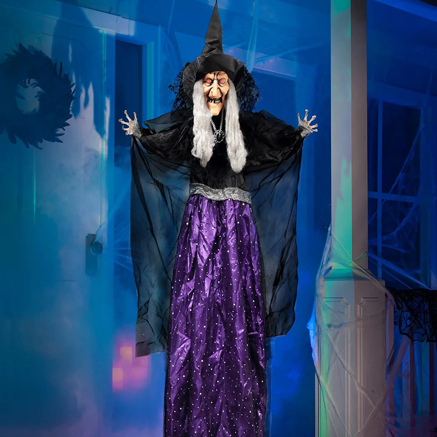47in Animated Hanging Witch