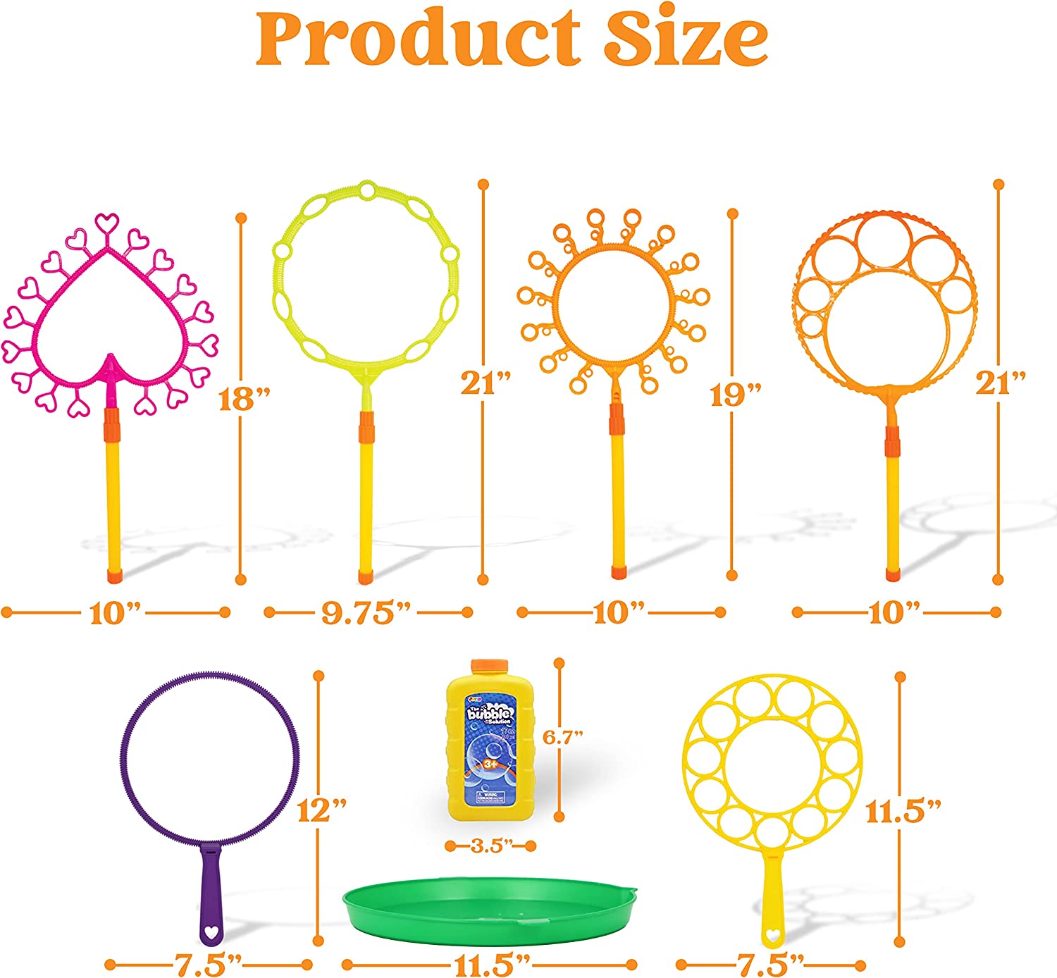 Bubble Maker Wands, 6 Pcs - Image 5