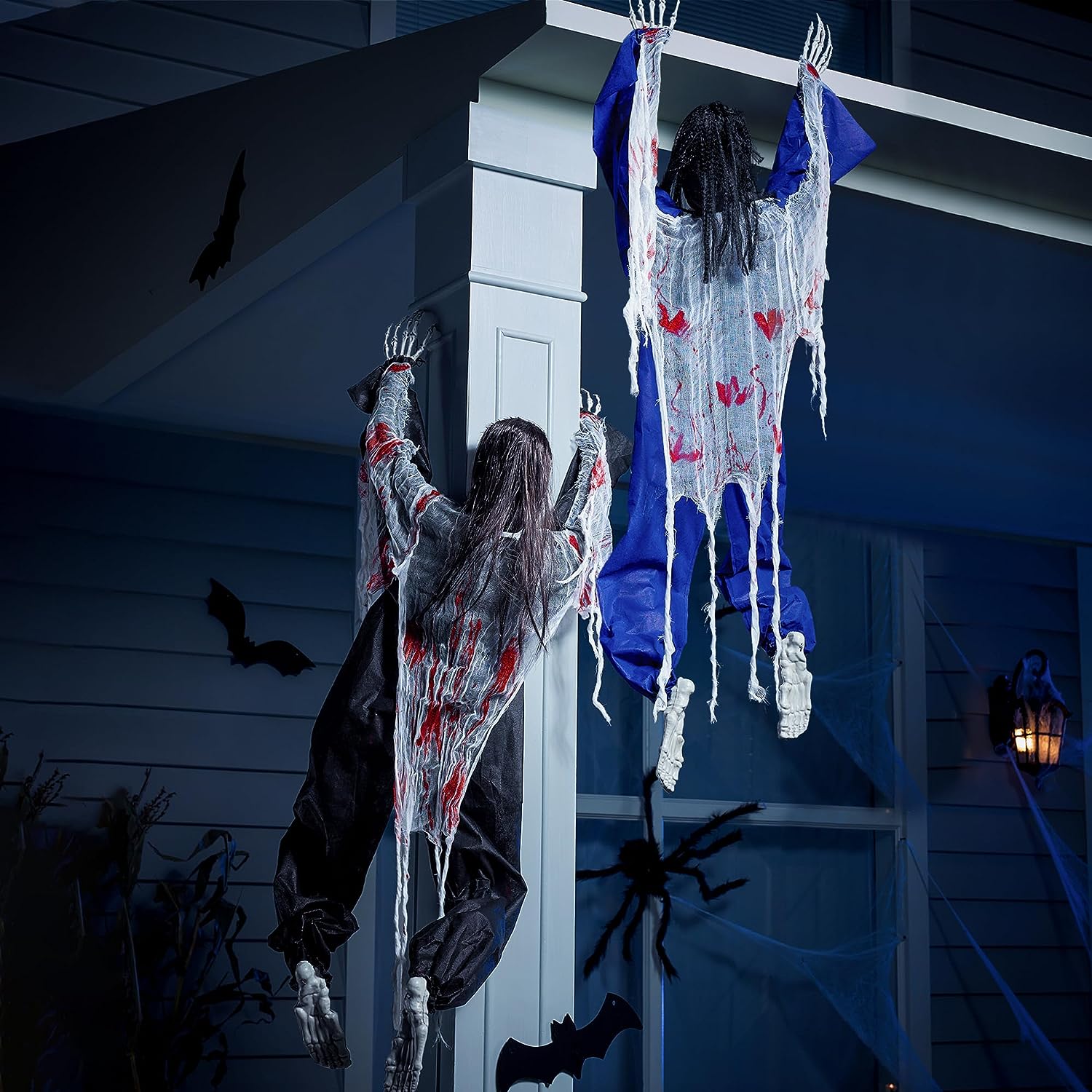 Joyin-2 Pcs 47in Halloween Climbing Zombies Wall Decoration - Image 5