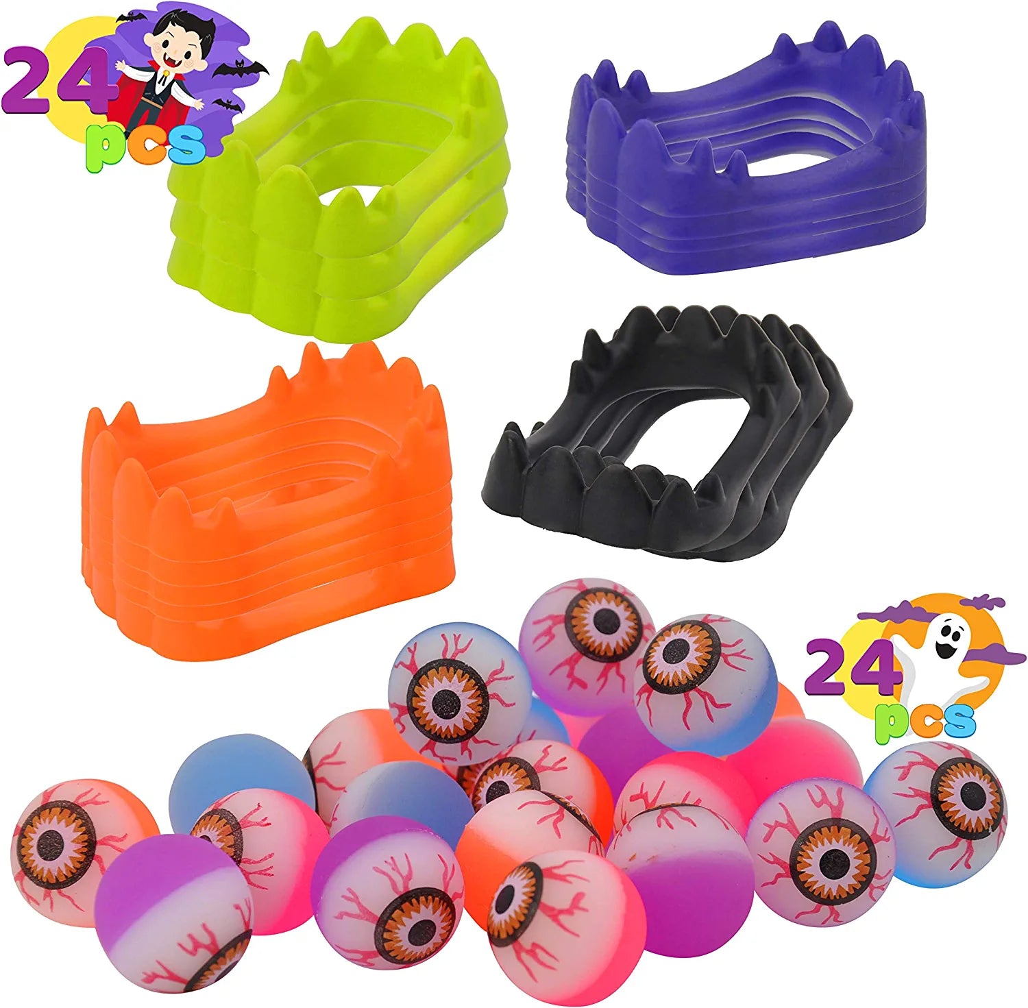 72 Piece Halloween Party Supplies - Image 2