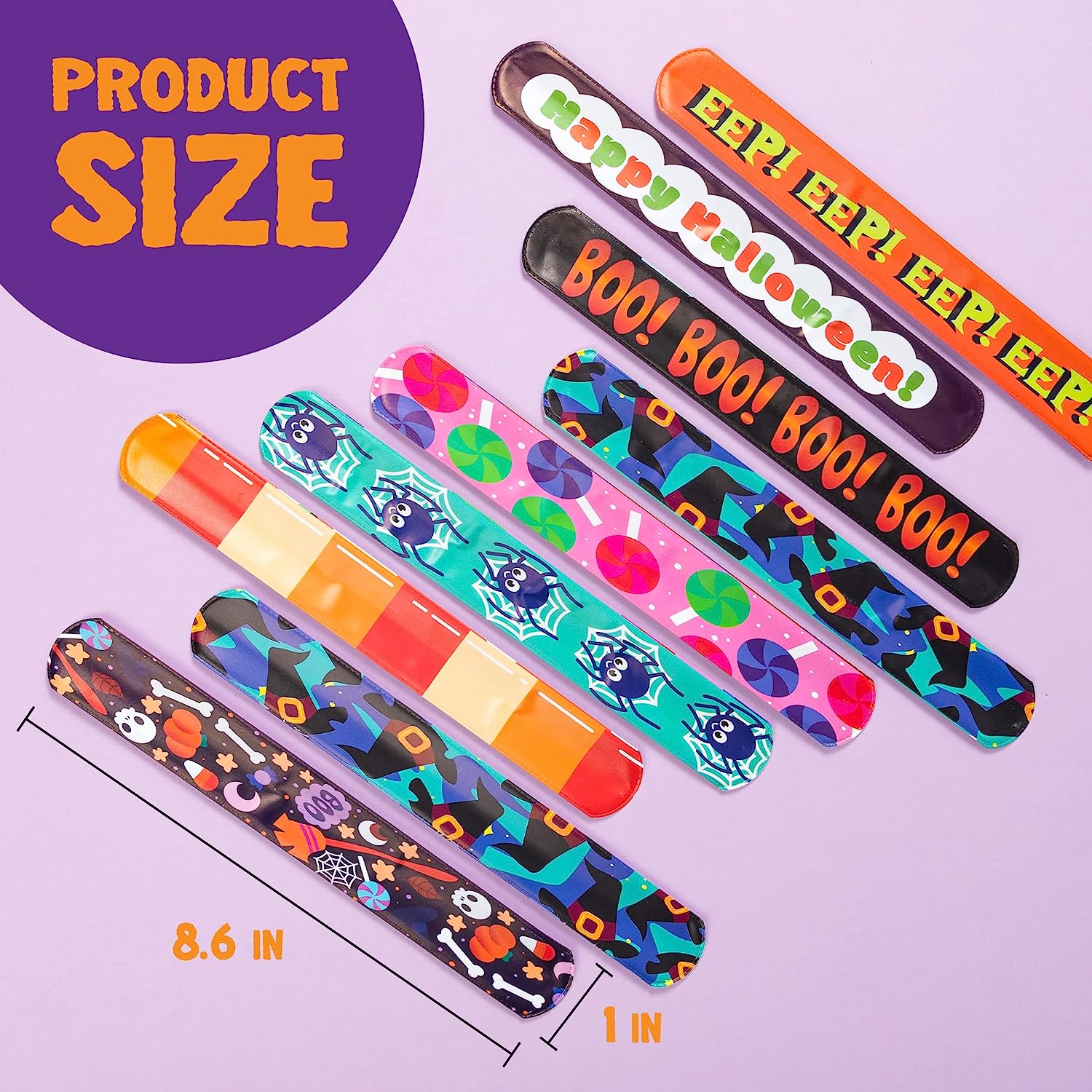 Halloween Slap Bracelets - Image 2