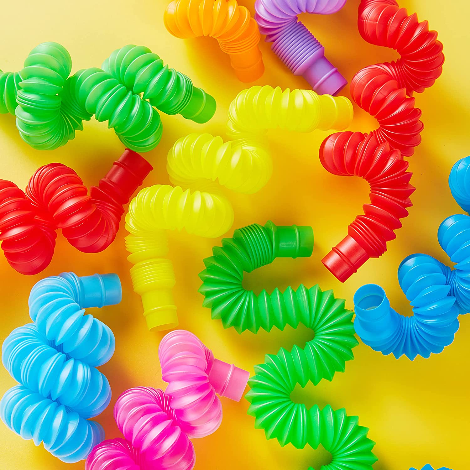 36Pcs Pop Tubes Toy, 9 Colors - Image 8