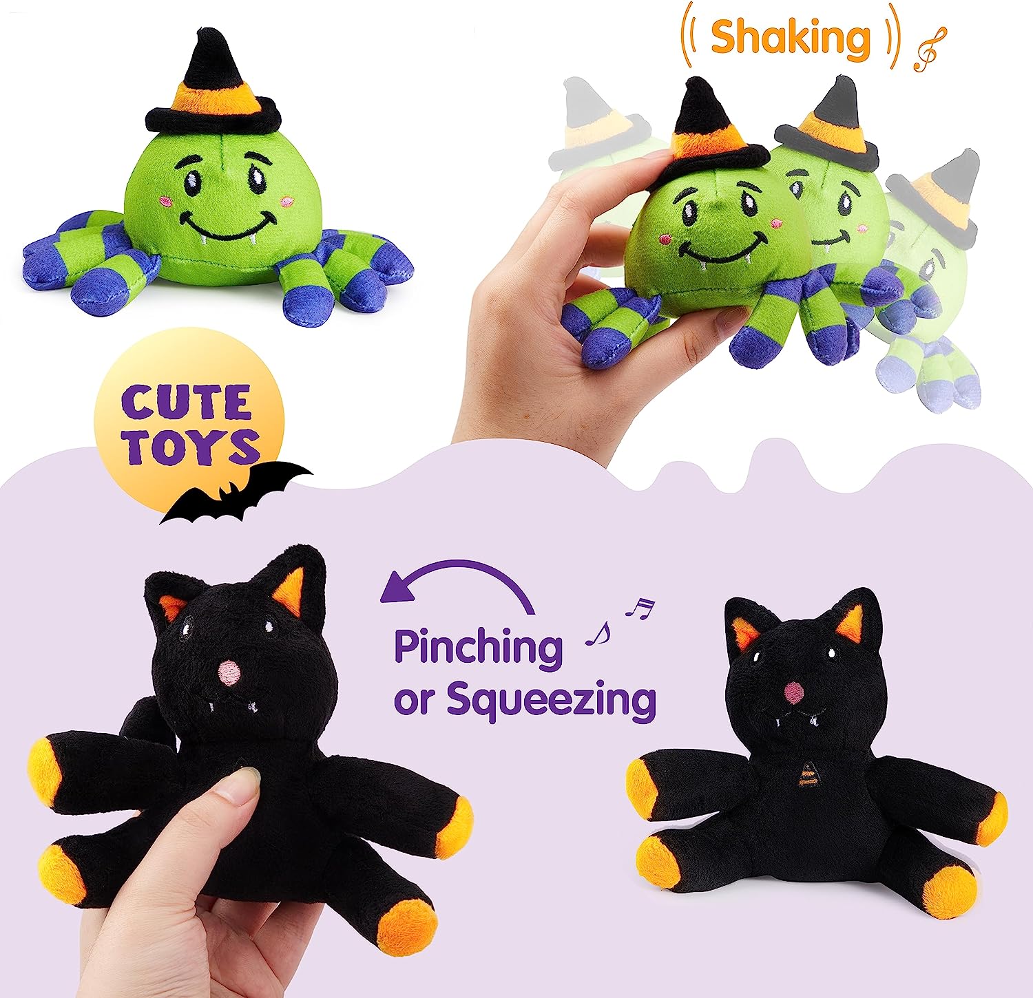 Satiated Plush Pumpkin Baby Basket - Image 6