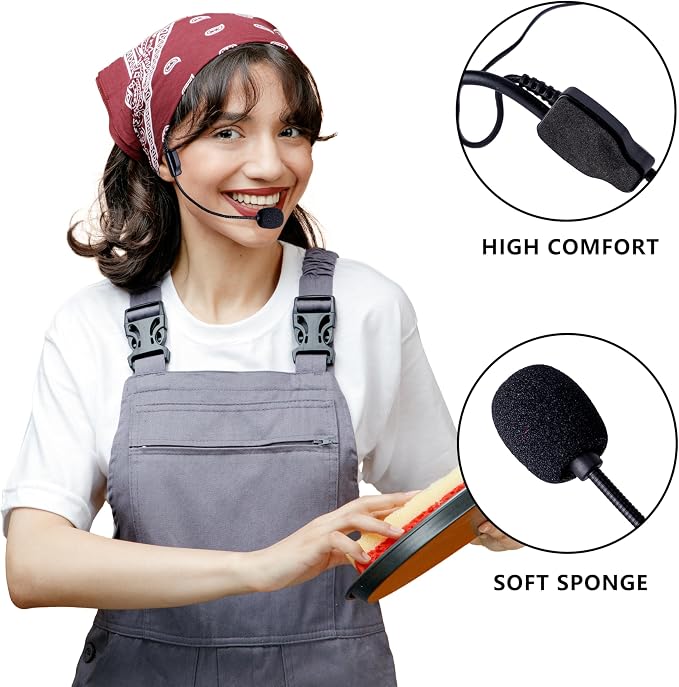 JOYIN Fake Microphone Headset - Rockstar Halloween Costume Prop - Image 2