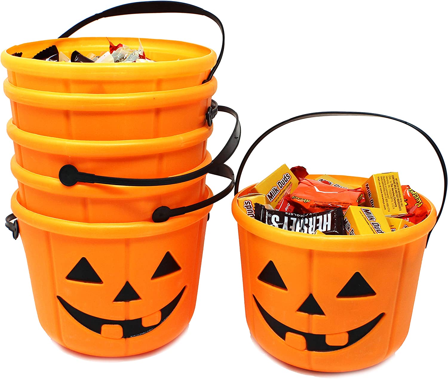 6-pack Trick Or Treat Pumpkin Buckets - Image 4