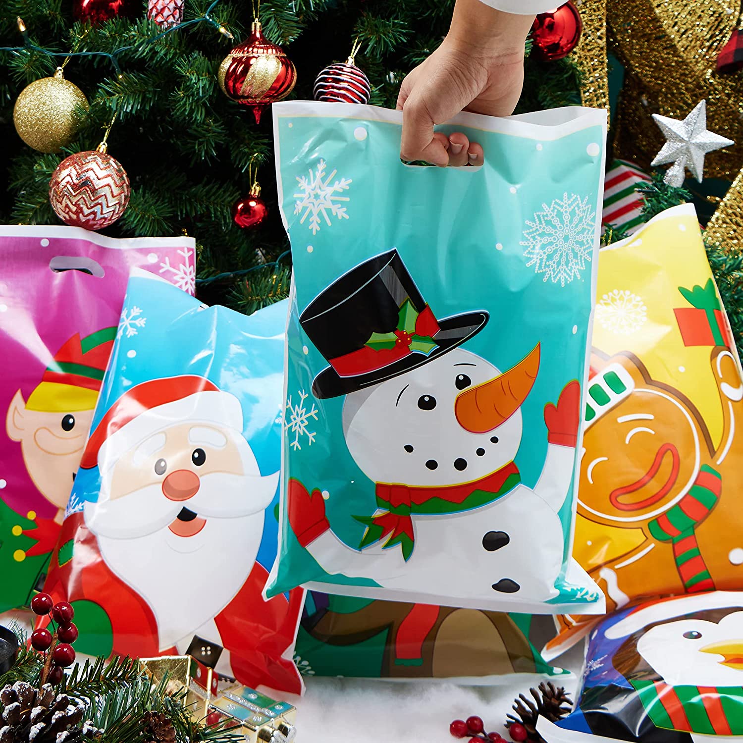 72 Piece Christmas Holiday Bags - Image 8