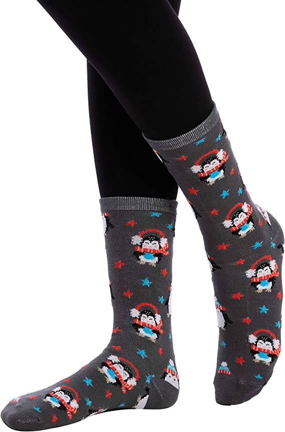 Christmas Holiday Crew Socks, 12 Pairs - Image 5