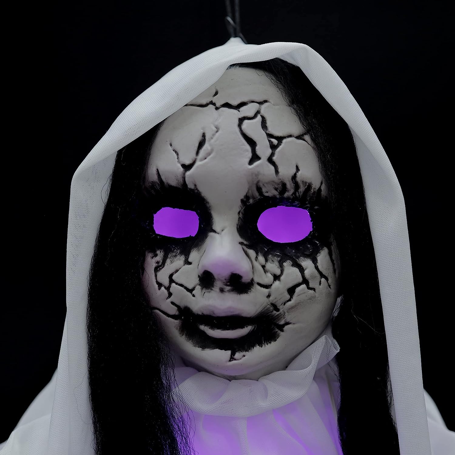 43in Ghost Girl with Light-up Head - Image 2