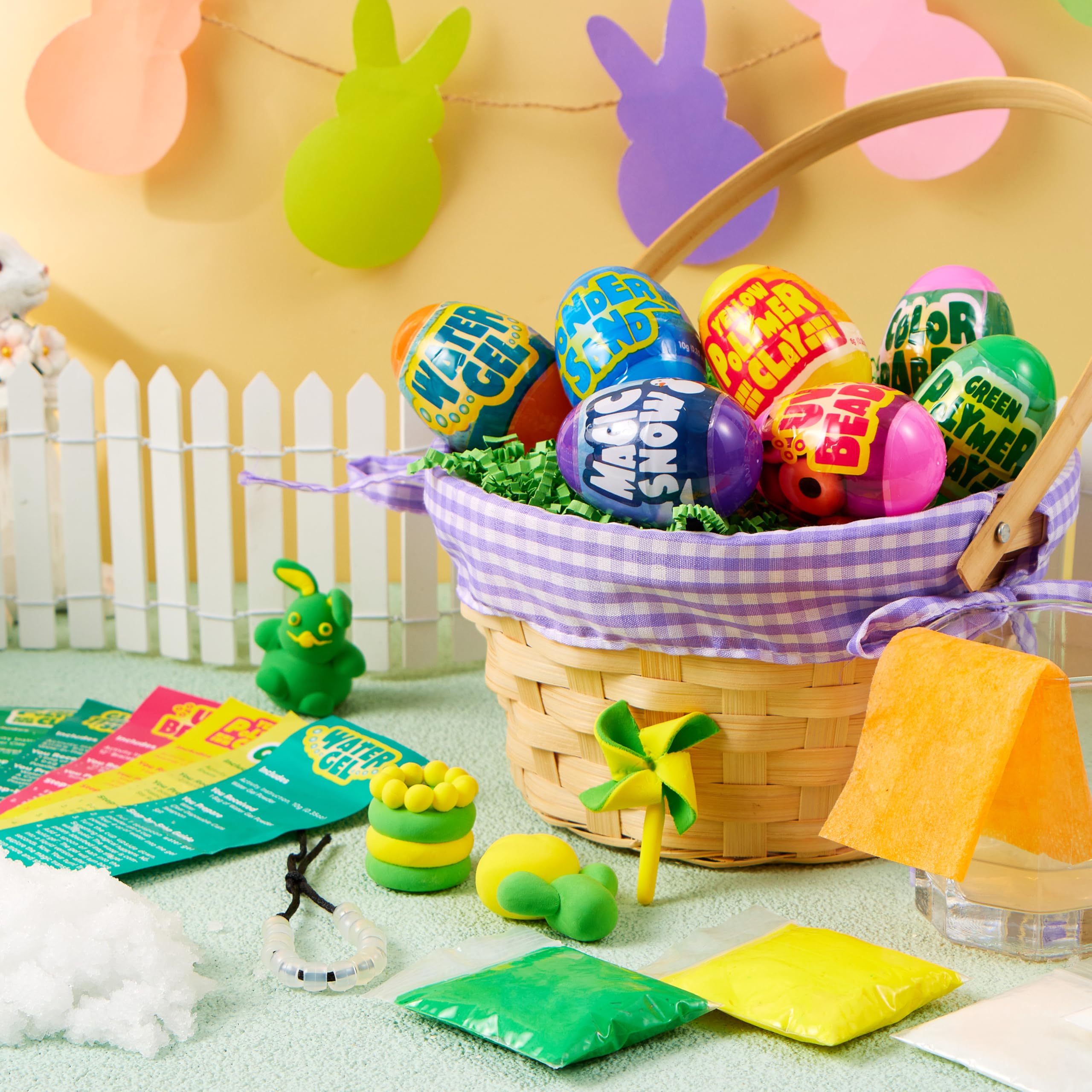 8 Pcs Easter Science Experiment STEM Eggs for Kids Party Favors - Image 6
