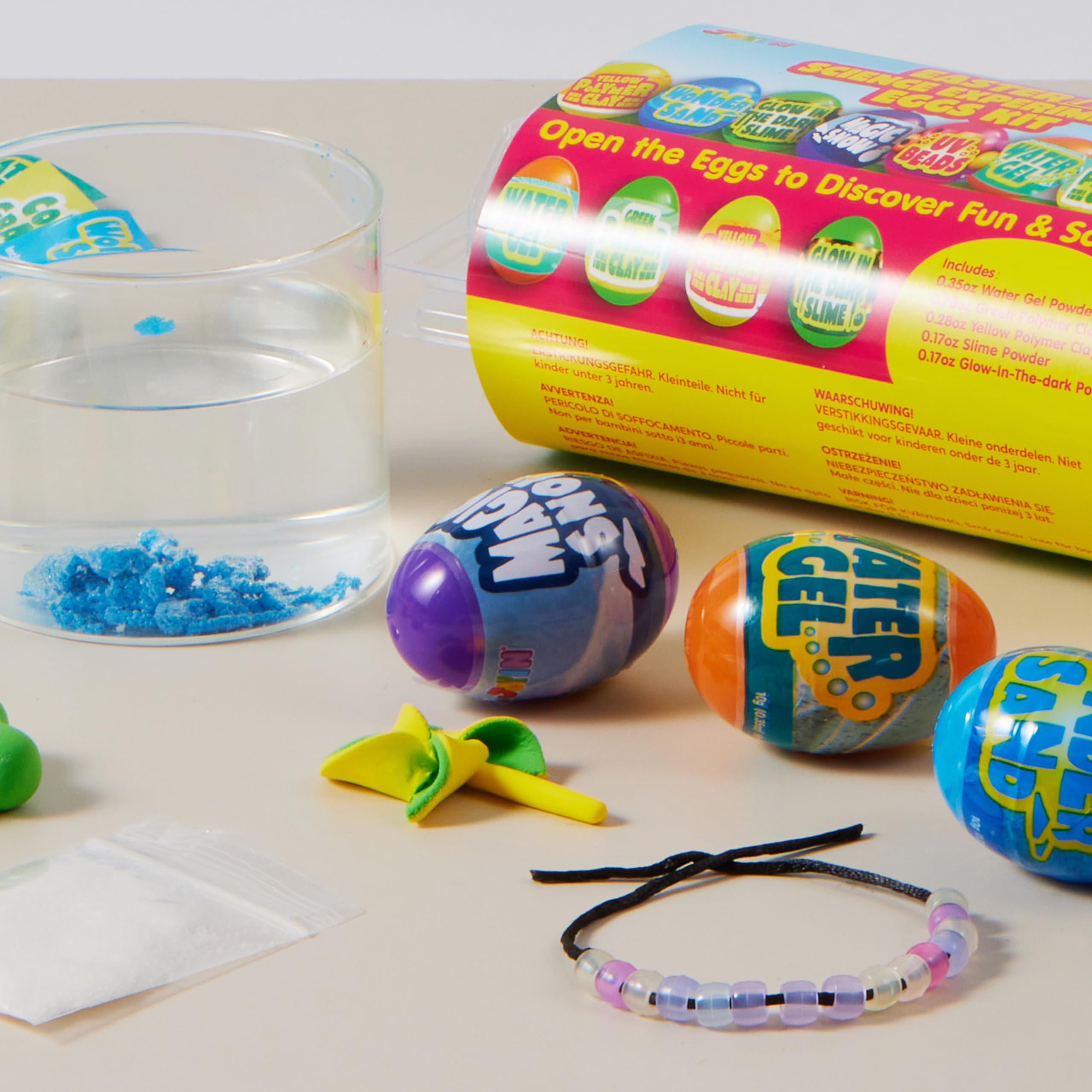8 Pcs Easter Science Experiment STEM Eggs for Kids Party Favors - Image 8