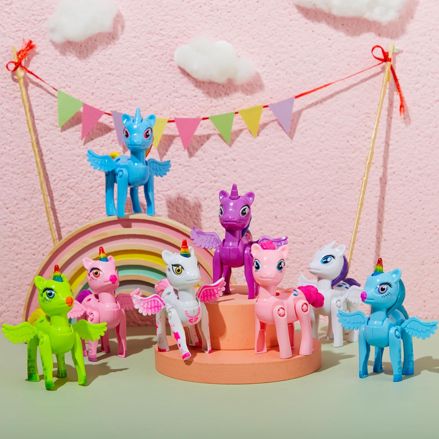 8 Pcs Unicorn Deformation Toy Easter Eggs for Kids Party & Hunt - Image 7