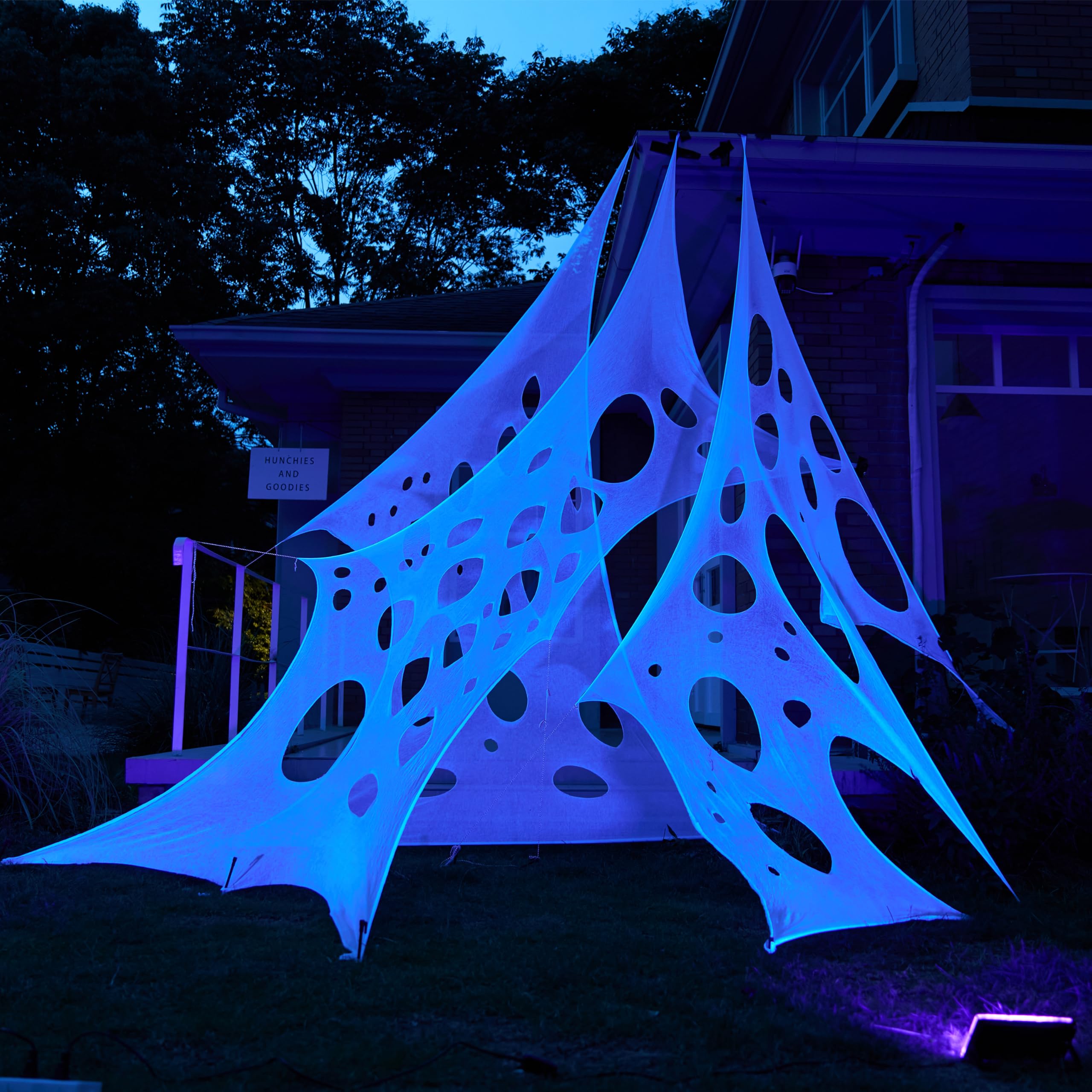 1000sqft Halloween Spider Web Decoration Outdoor - Image 2