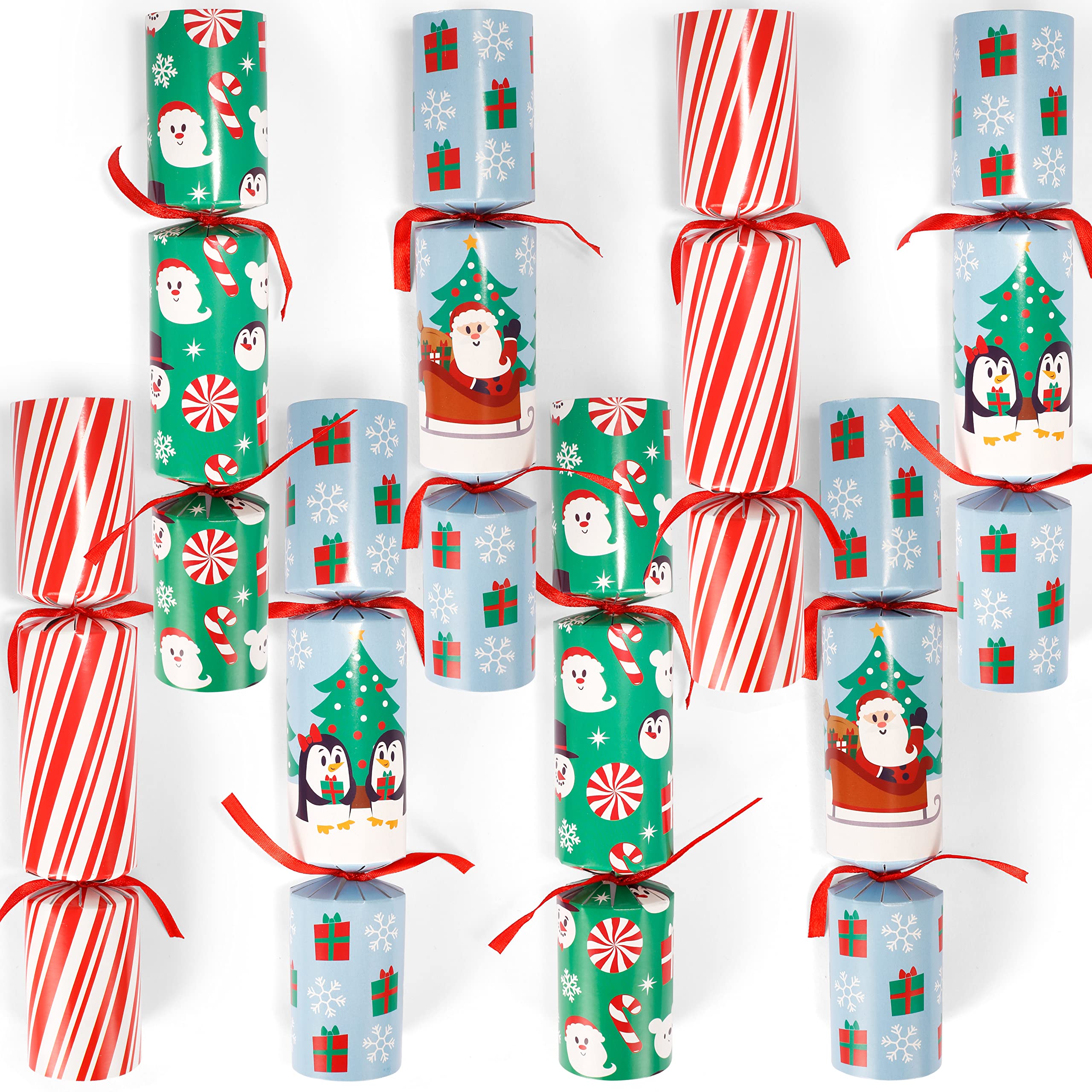 Christmas Party Table Favors (Cute Christmas), 8 Pack - Image 8