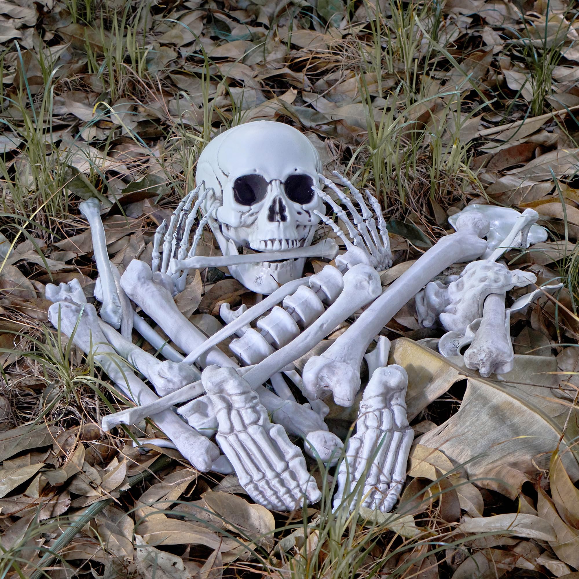 28 PCS Halloween Decorations Skeleton Bones and Skull Kit - Image 8