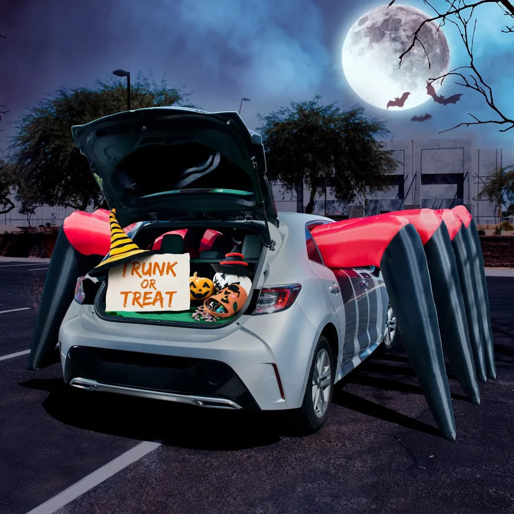 12ft Eight Spider Legs Trunk or Treat Halloween Inflatable