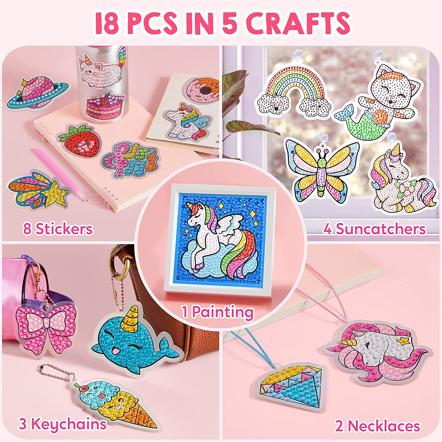 Fantasy Gem Diamond Painting Kit with Big 5D Gem - Image 4